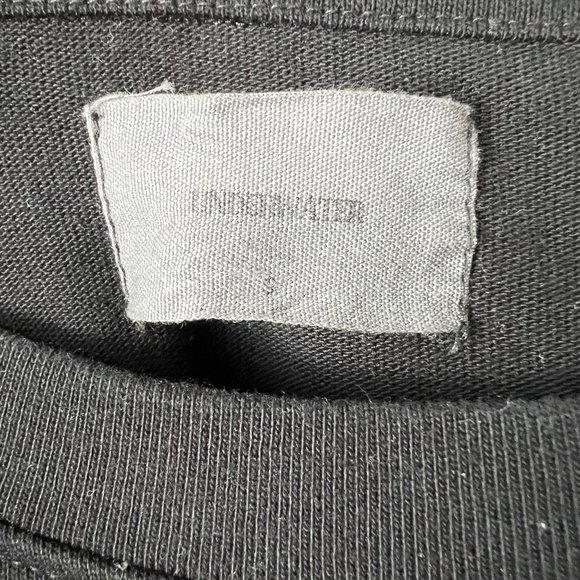 Underwater Ayu Cyberpunk Light Tie Dye Spliced Stripe Light Sweatshirt Top - Picture 6 of 7